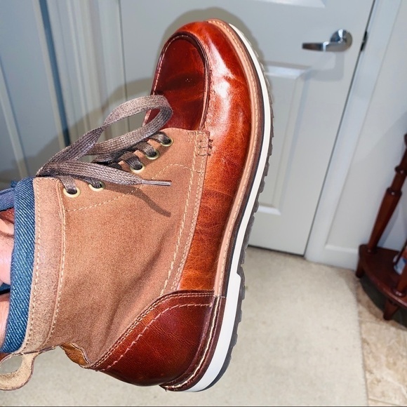 Aldo Two Tone Boots - Picture 7 of 11